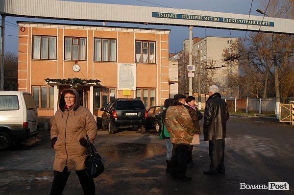 У Луцьку страйкують тролейбусники. ДОПОВНЕНО