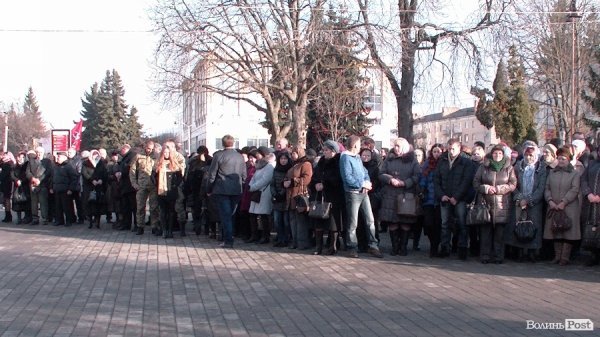 У Луцьку прощалися з бійцем «Азову». ФОТО