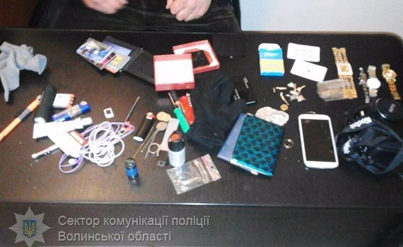 У Луцьку затримали банду злодіїв-рецидивістів