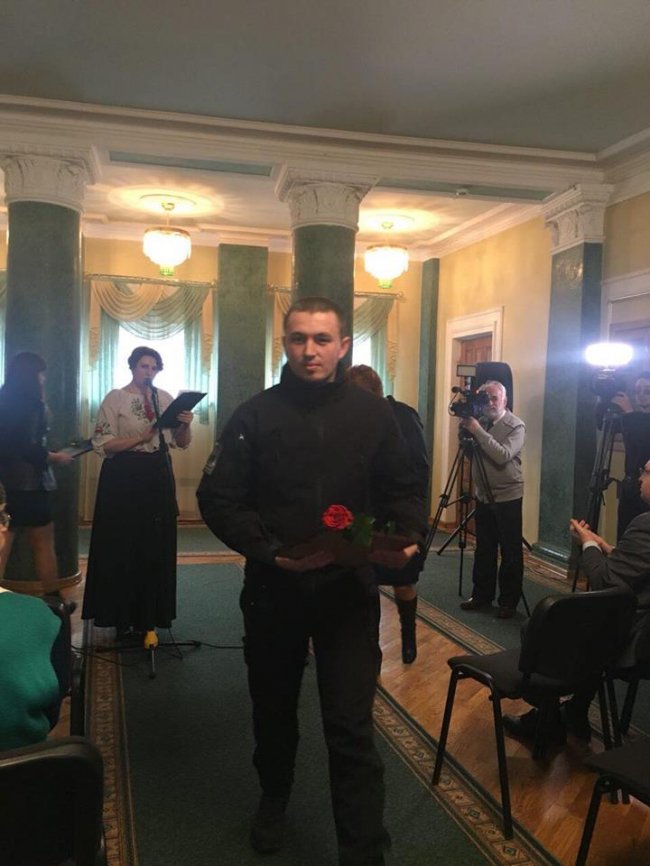 Волинських нацдружинників нагородили грамотами