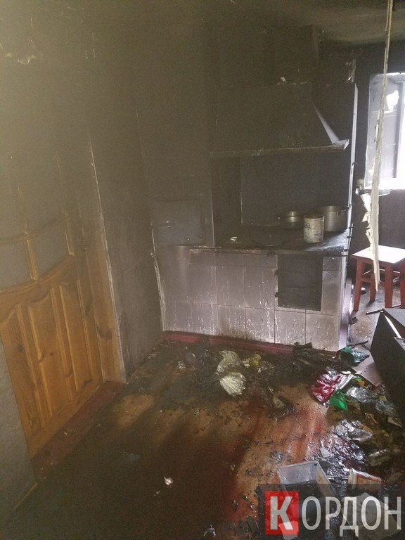 У селі на Волині через замикання холодильника горіла літня кухня. ФОТО
