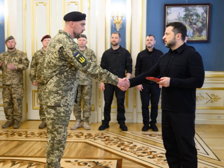 Президент вручив орден підполковнику волинської бригади. ФОТО