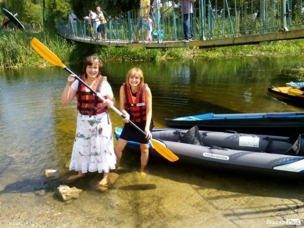 У Володимирі-Волинському - святковий сплав на каяках. ФОТО