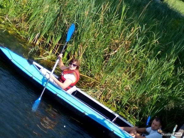 У Володимирі-Волинському - святковий сплав на каяках. ФОТО