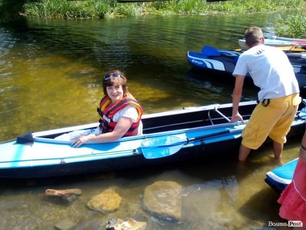 У Володимирі-Волинському - святковий сплав на каяках. ФОТО
