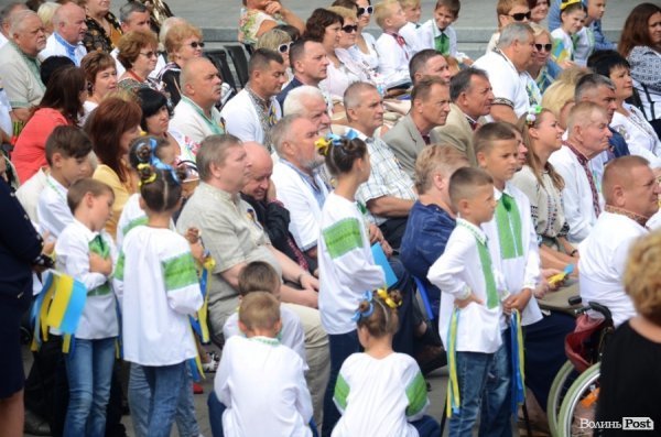 Вишите святкування Дня Незалежності у Луцьку. ФОТОРЕПОРТАЖ