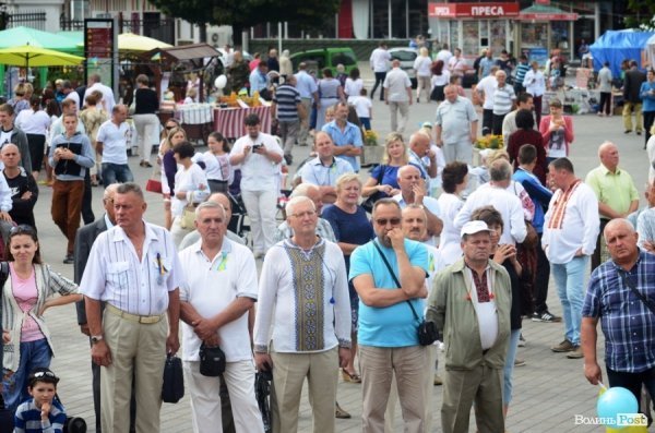 Вишите святкування Дня Незалежності у Луцьку. ФОТОРЕПОРТАЖ