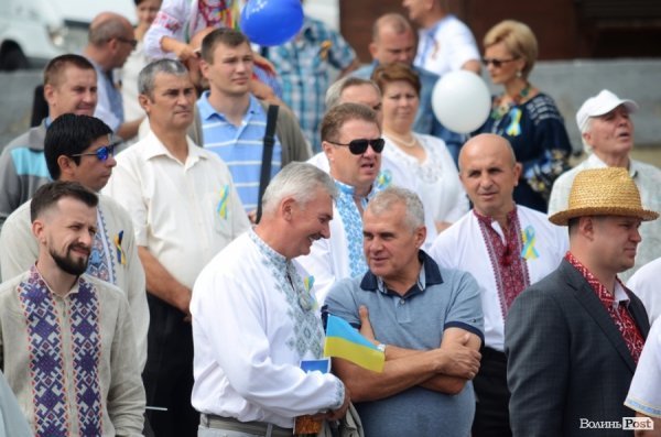 Вишите святкування Дня Незалежності у Луцьку. ФОТОРЕПОРТАЖ