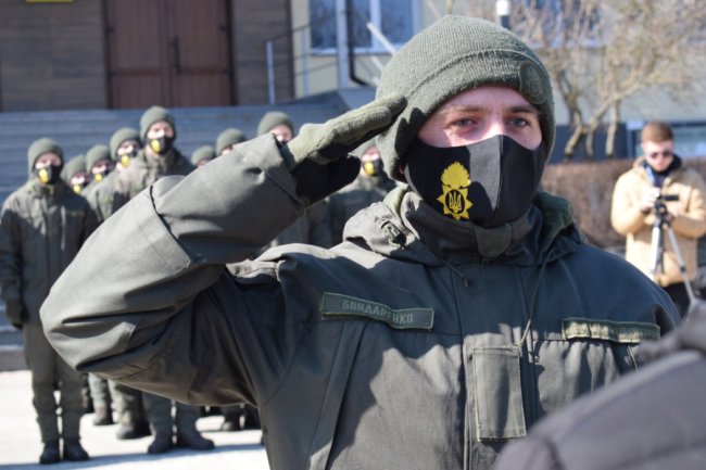 У військовій частині 1141 у Луцьку відзначили 7 річницю створення Нацгвардії України