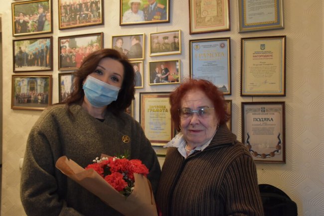 Як у Луцьку вітали ветеранів з Днем перемоги. ФОТО