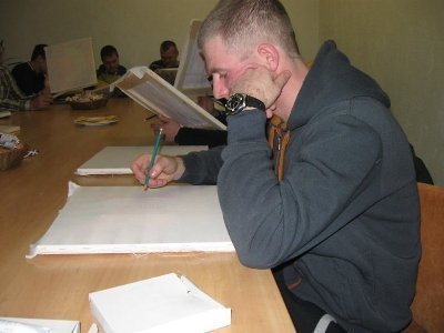 На Андріївських вечорницях волинських бійців пригощали варениками. ФОТО