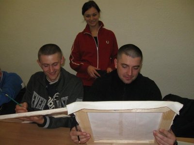 На Андріївських вечорницях волинських бійців пригощали варениками. ФОТО