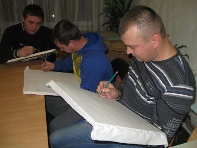 На Андріївських вечорницях волинських бійців пригощали варениками. ФОТО