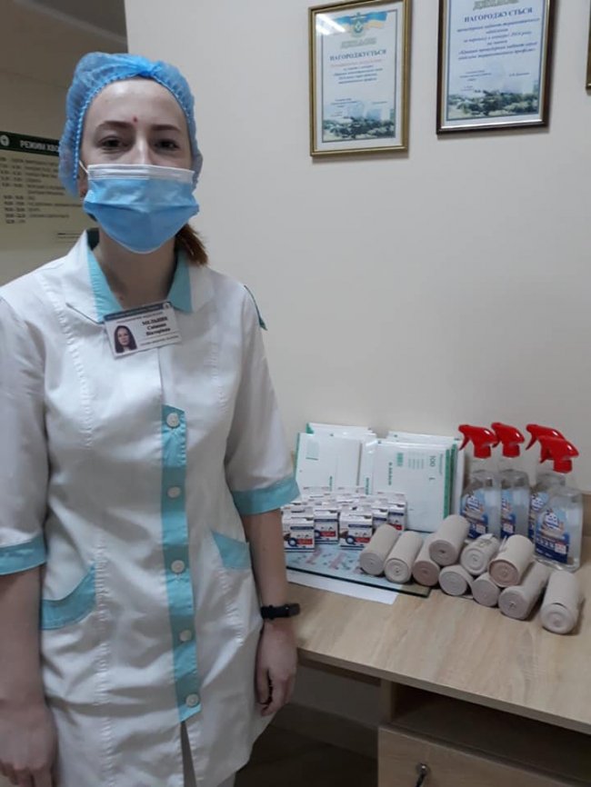 Луцька міська лікарня отримала благодійну допомогу. ФОТО