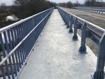 У селищі на Волині відремонтували 54-метровий міст, який збудували минулого століття