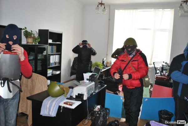 Волинська сотня в міністерстві