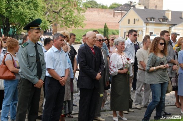 День жертв політичних репресій у Луцьку. ФОТО
