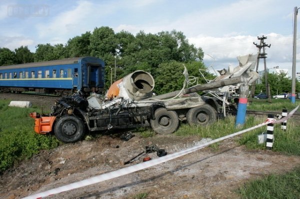 Аварія українського потягу в Білорусі. ФОТО