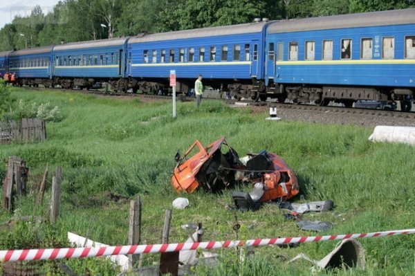 Аварія українського потягу в Білорусі. ФОТО