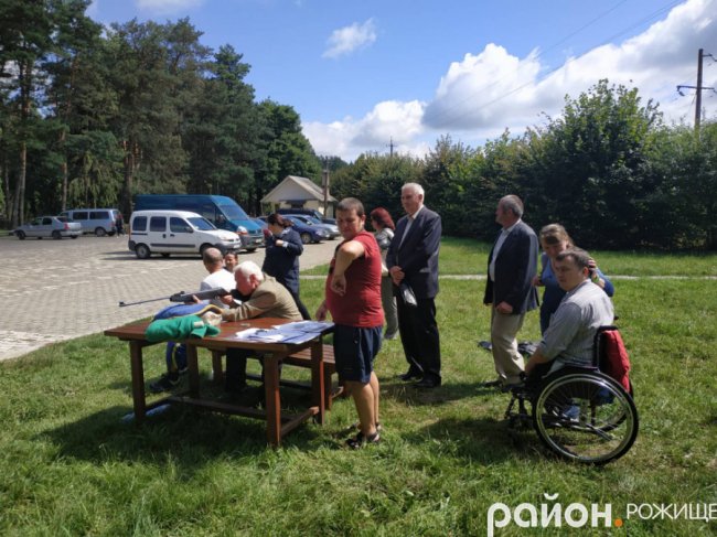 На Волині відбулися змагання для людей з інвалідністю