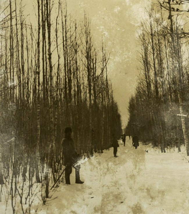 Як поблизу Олики полювали століття тому. РЕТРОФОТО