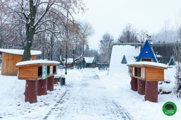 Зима в Луцькому зоопарку
