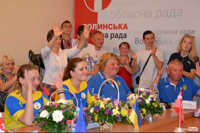 Волинські спортсмени привезли з дефлімпійських ігор золото