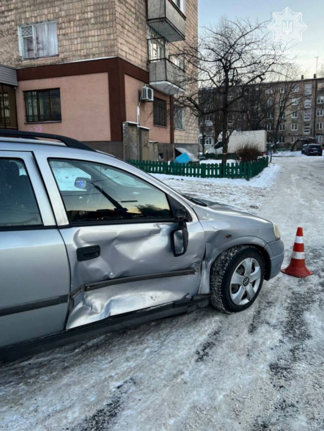 Аварія в Луцьку: не розминулися два легковики
