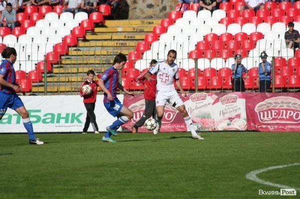 Дебют Кварцяного не вдався: «Волинь» ‒ «Арсенал» 1:3. ФОТО. ВІДЕО