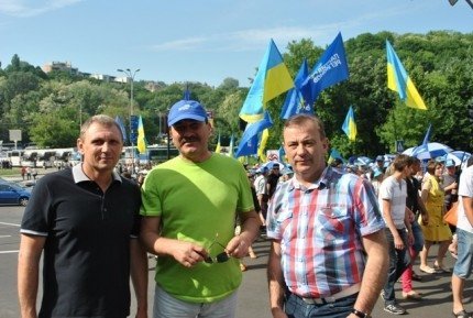 Волиняни ‒ на  антифашистському марші в Києві. ФОТО