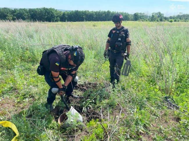 Волинські сапери розміновують поля на Донеччині