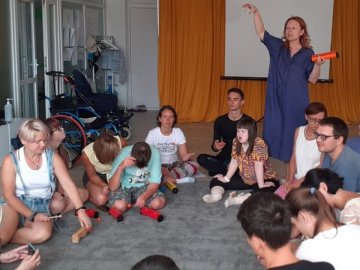 Театр, малювання та музика: у Луцьку діє інклюзивний табір. ФОТО. ВІДЕО