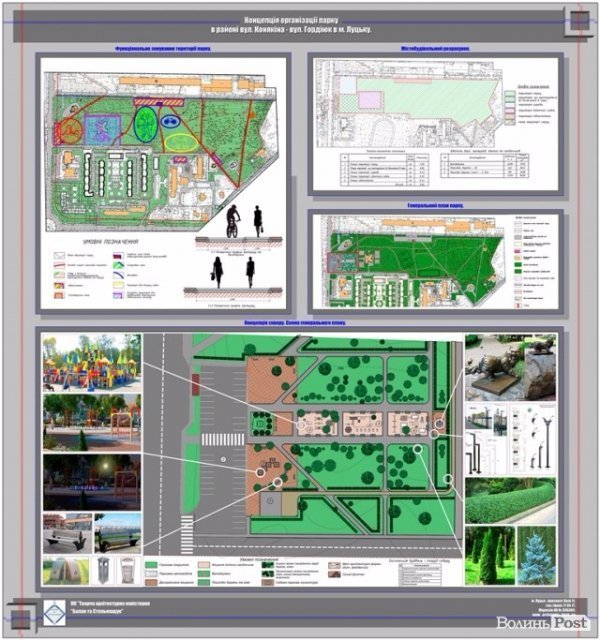 Проект забудови та облагородження паркової зони профінансований ПрАТ «ЛДБК»
