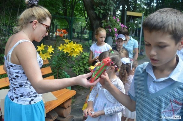 Благодійна акція у Луцькому зоопарку. ФОТО