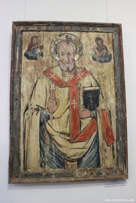 В Луцьку покажуть ікони Святого Миколая Чудотворця 