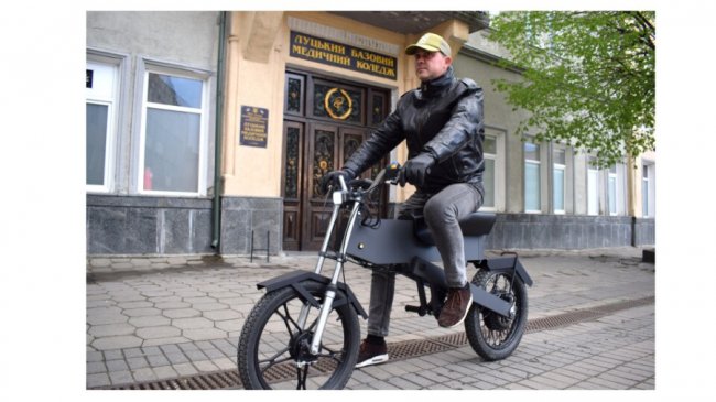 Лучанин за три місяці сконструював електробайк. ФОТО