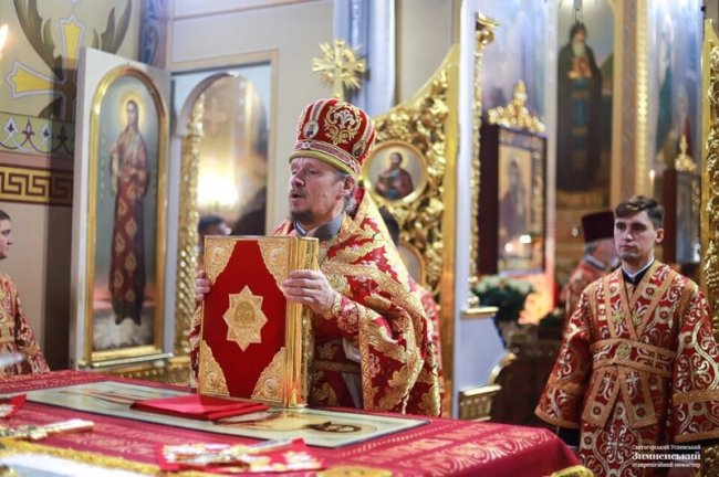 Як зустрічали предстоятеля УПЦ (МП) Онуфрія на Волині. ФОТО