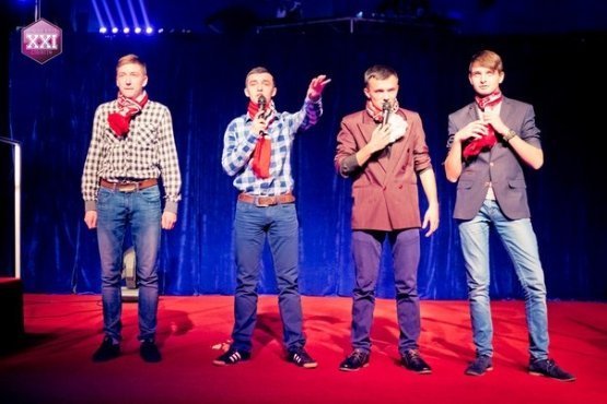 Фото футбольної вечірки в «трьошці»