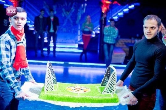 Фото футбольної вечірки в «трьошці»