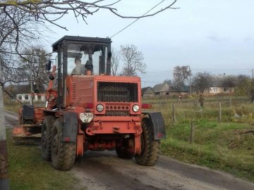 У Шацьку почали капітальний ремонт дороги. ФОТО