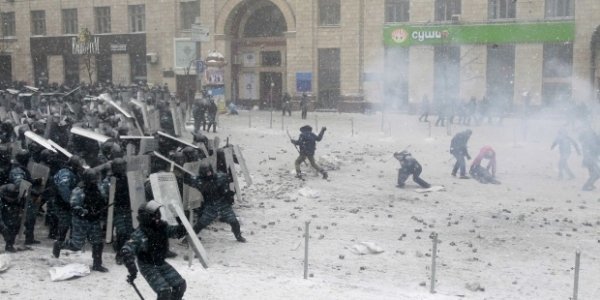  Як силовики «зачищали» людей на Грушевського. ФОТО