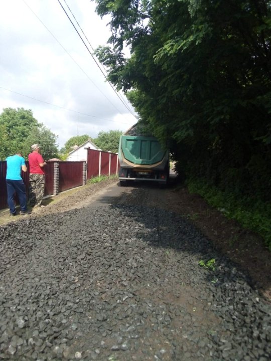 У Копачівці капітально ремонтують вулицю