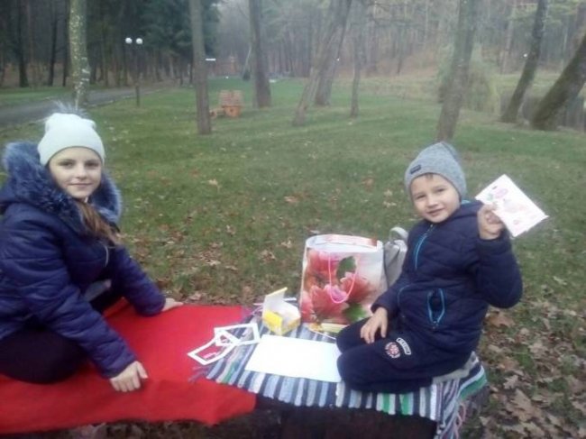 Юні художники малювали краєвиди «волинської Швейцарії». ФОТО