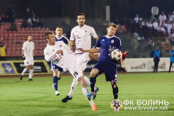 Емоції матчу «Волинь» - «Говерла». ФОТО
