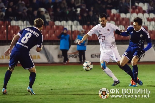 Емоції матчу «Волинь» - «Говерла». ФОТО