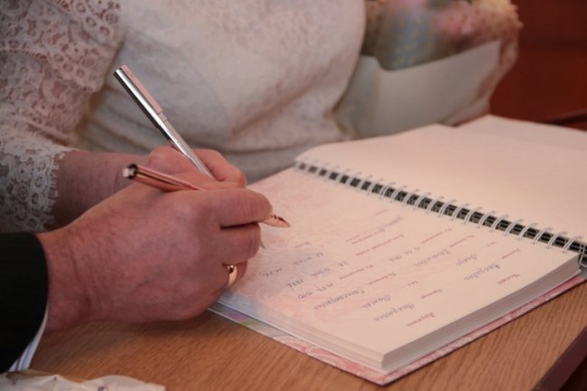 У Луцьку подружжя побралося вдруге через 50 років. ФОТО