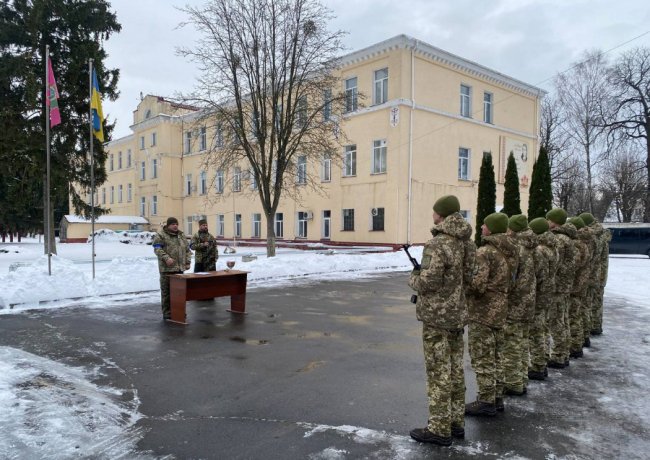 У Луцьку склали присягу мобілізовані прикордонники