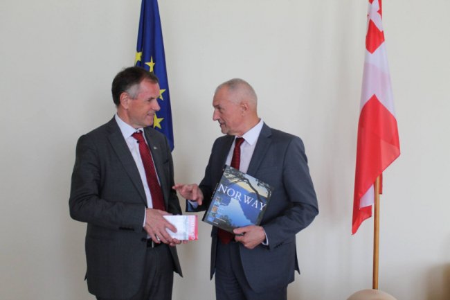 «В мене дуже хороші враження», – посол Норвегії про Луцьк. ФОТО