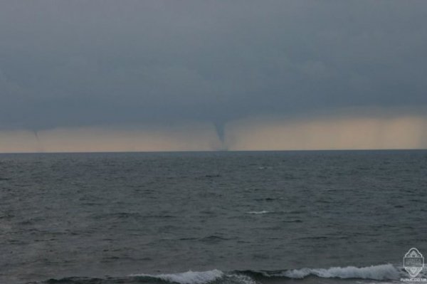Над морем в Одесі пронісся смерч. ФОТО