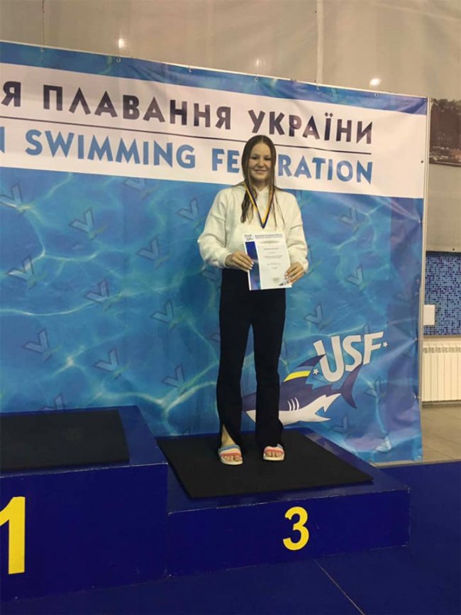 Команда Волині стала першою на чемпіонаті України з плавання. ФОТО